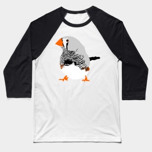 Zebra Finch Baseball T-Shirt